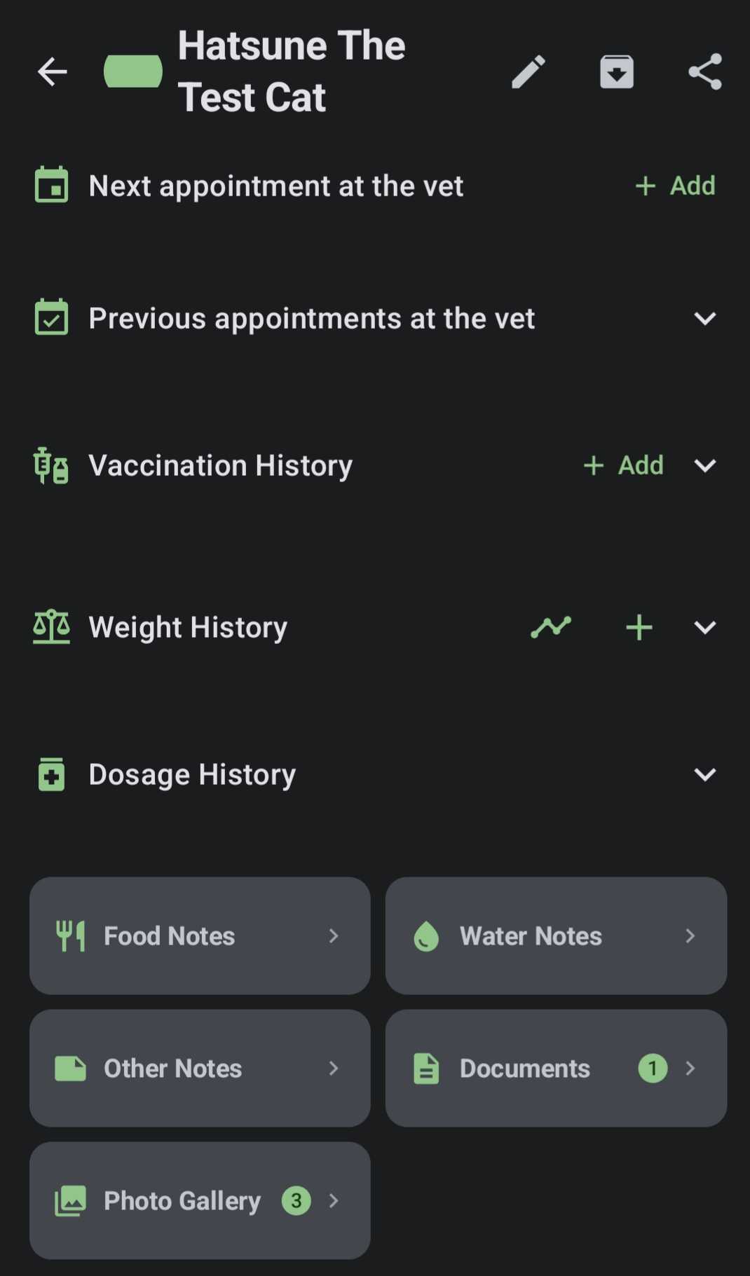 DoseTails Medication Cabinet
